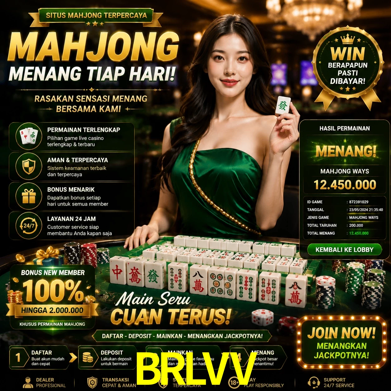 Cashback VIP BRLVV - reembolso semanal